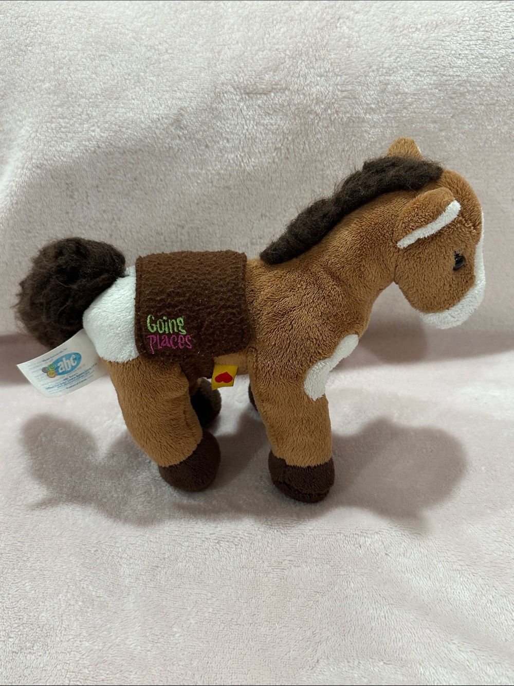 Girl Scouts Going Places Brown Plush Horse
